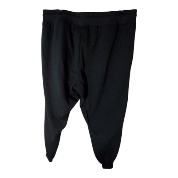 Bebe rose gold logo Black sweat‎ athletic joggers plus size 2X New - Picture 2 of 5